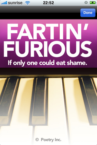 fartin' furious iphone