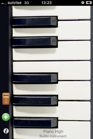 recital organ keyboard iphone