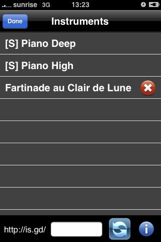 recital organ s.m.