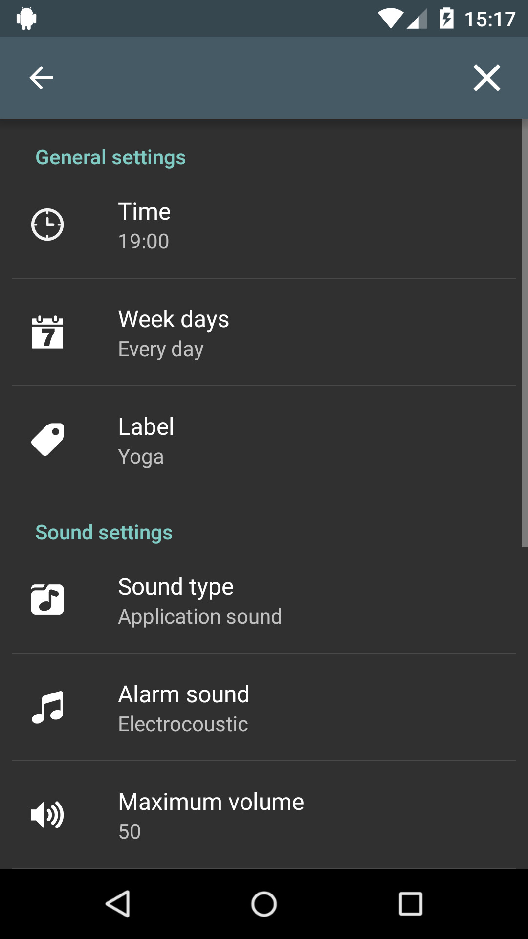Ceas cu alarmă XL screenshot