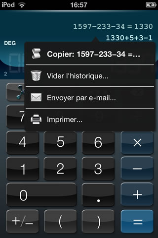 Calculatrice HD+ screenshot